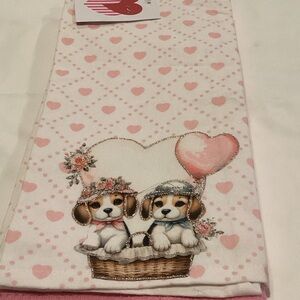 Valentines Day Kitchen Towels - set of 2